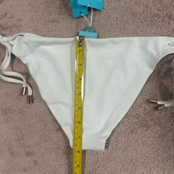bikini string bottom, white US size 4 by Melissa Odabash - Picture 10 of 12